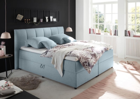 Tissu bleu pastel