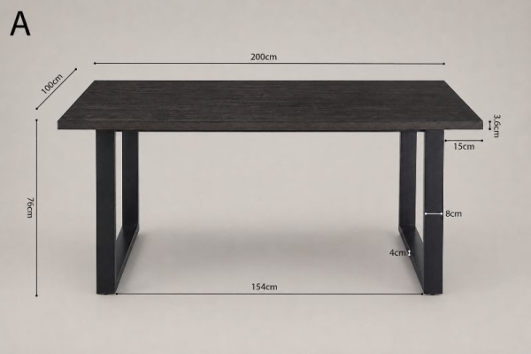 Dimensions variante 1