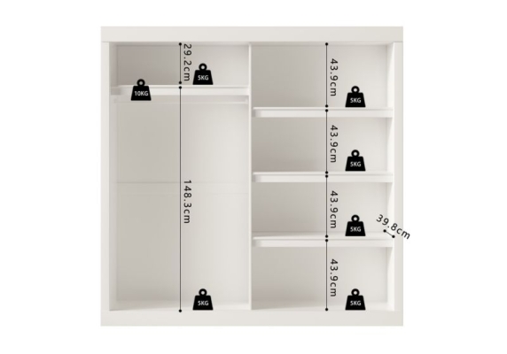 Dimensions intérieures