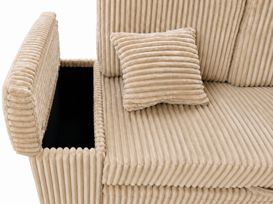 Rangements dans les accoudoirs