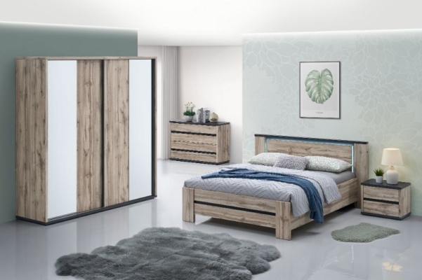 Egalement disponible avec une garde-robe 200 cm