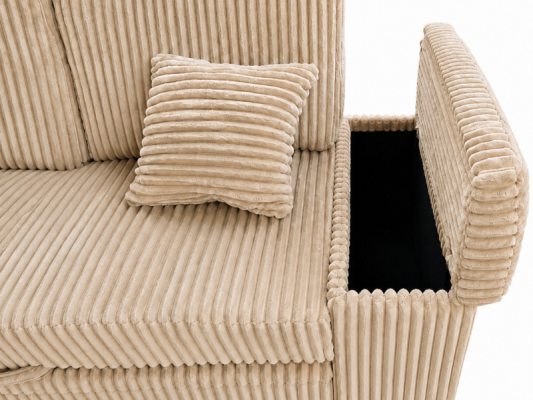 Rangements dans les accoudoirs