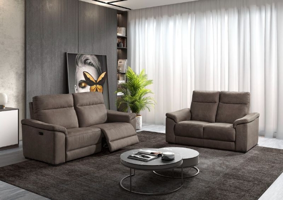 Microfibre gris foncé