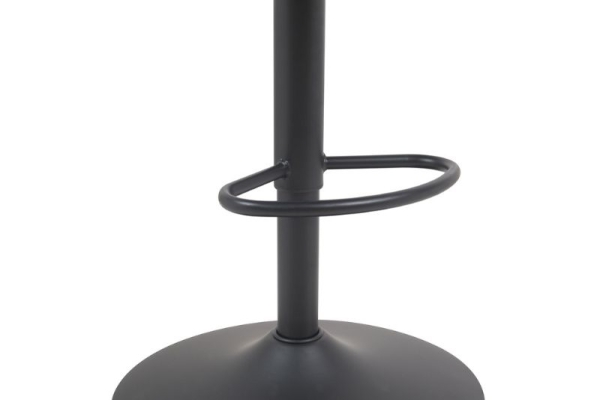 Pied métal noir