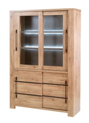 Vitrine avec éclairage