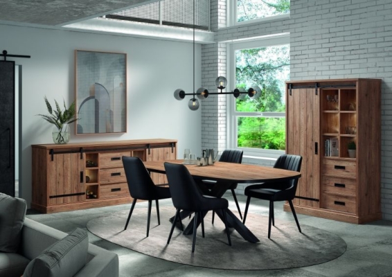 Avec table ovale 230 cm