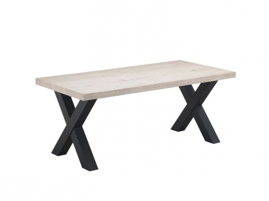 Table à manger 190 cm avec pieds en X