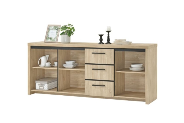 Intérieur du dressoir