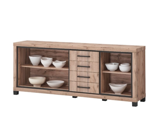 Intérieur du dressoir
