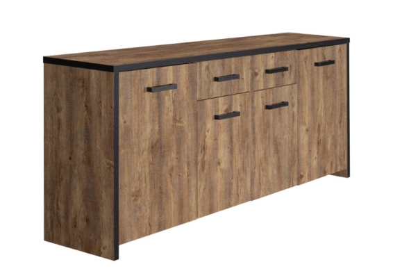 Dressoir 4 portes et 2 tiroirs