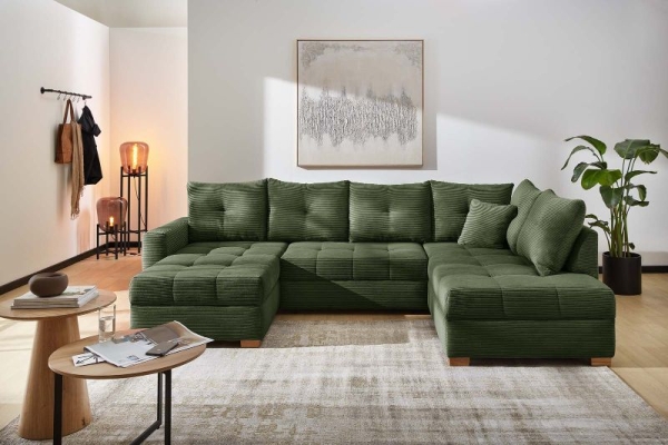 Microfibre velours vert